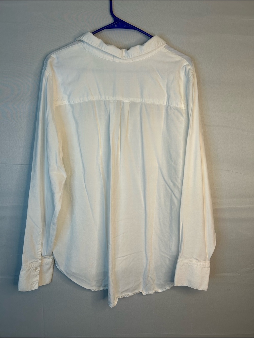 Cloth & Stone Women’s XS Long Sleeve Blouse White Clean Girl 115 - Picture 6 of 6